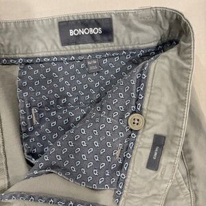 34x34 Bonobos Washed Chinos Tailored 34/34 Grey